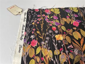 Vævet uld - de smukkeste blomster i større og mindre motiver